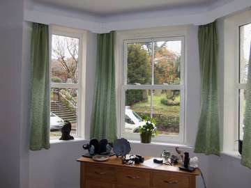 Eastham Village - Internal view - Bygone Collection whitewood outer-frame and sashes. Conservation officer approved .upvc sash windows Wirral pvcu sliding sash windows wirral